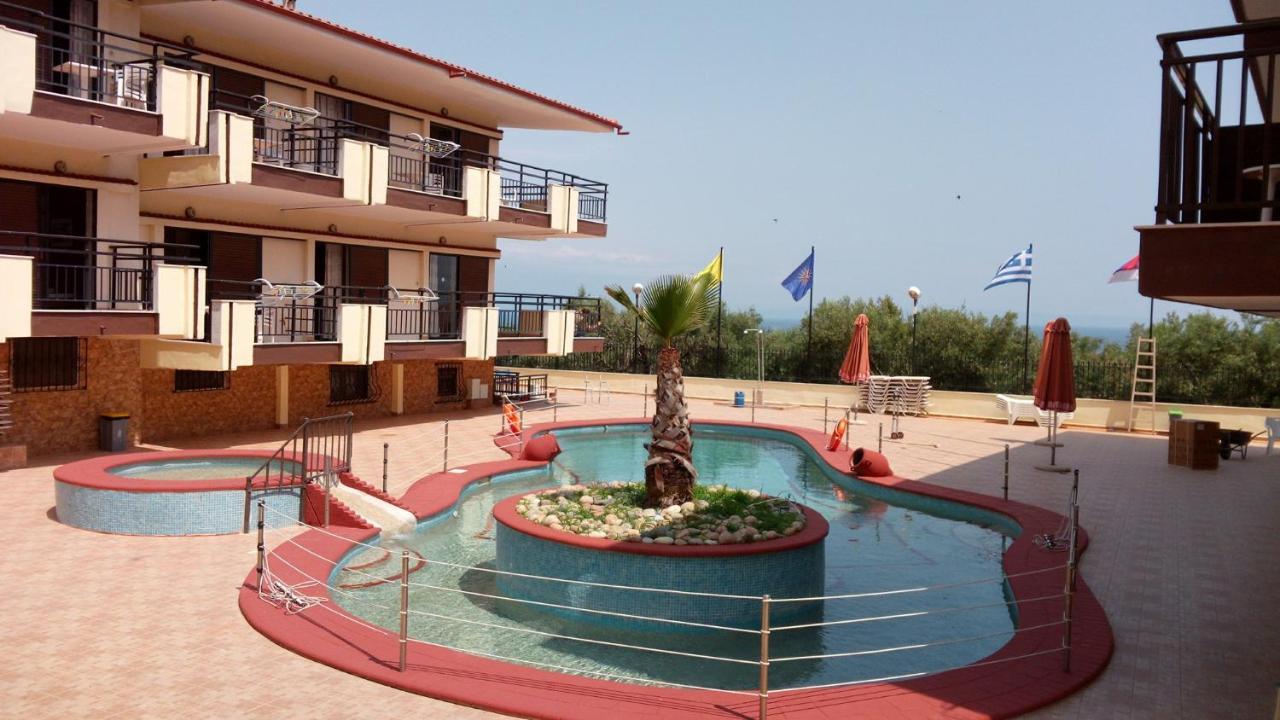 Villa Panorama Hotel Polychrono Exterior foto