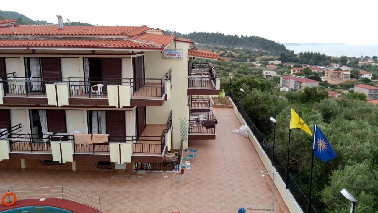 Villa Panorama Hotel Polychrono Exterior foto