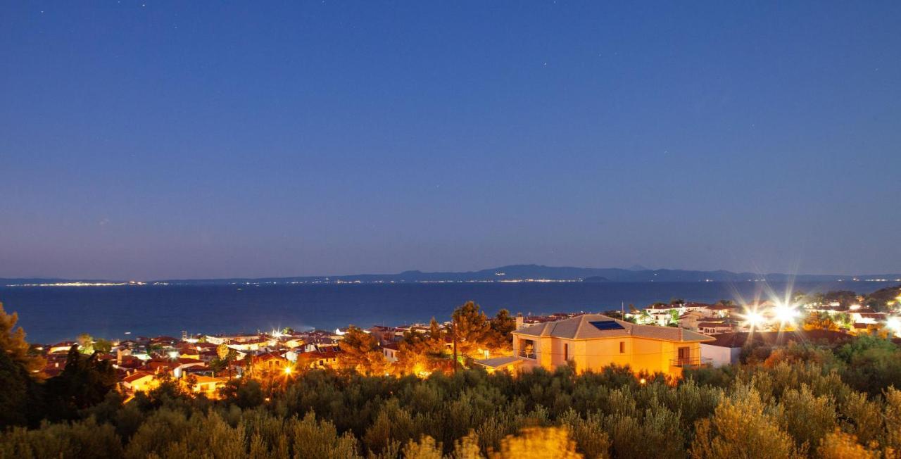 Villa Panorama Hotel Polychrono Exterior foto